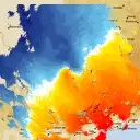Live Yarrawonga Weather Radar - 128km - Doppler Wind