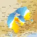 Live Yarrawonga Weather Radar - 128km - Doppler Wind