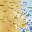 Live Marburg Weather Radar - 128km - Rain Rate