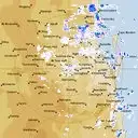 Live Marburg Weather Radar - 128km - Rain Rate