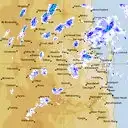 Live Marburg Weather Radar - 128km - Rain Rate