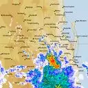 Live Marburg Weather Radar - 128km - Rain Rate