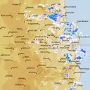 Live Marburg Weather Radar - 128km - Rain Rate