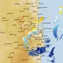 Live Marburg Weather Radar - 128km - Doppler Wind