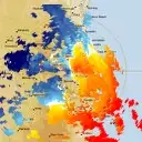 Live Marburg Weather Radar - 128km - Doppler Wind