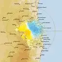 Live Marburg Weather Radar - 128km - Doppler Wind
