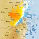 Live Marburg Weather Radar - 128km - Doppler Wind