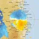 Live Marburg Weather Radar - 128km - Doppler Wind