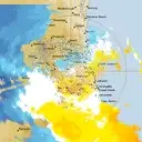 Live Marburg Weather Radar - 128km - Doppler Wind