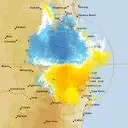 Live Marburg Weather Radar - 128km - Doppler Wind