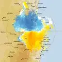 Live Marburg Weather Radar - 128km - Doppler Wind
