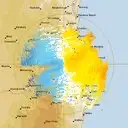 Live Marburg Weather Radar - 128km - Doppler Wind