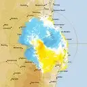 Live Marburg Weather Radar - 128km - Doppler Wind