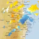 Live Marburg Weather Radar - 128km - Doppler Wind