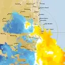 Live Marburg Weather Radar - 128km - Doppler Wind
