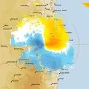 Live Marburg Weather Radar - 128km - Doppler Wind