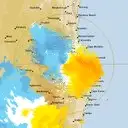 Live Marburg Weather Radar - 128km - Doppler Wind