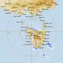Live West Takone Weather Radar - 512km - Rain Rate