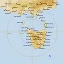 Live West Takone Weather Radar - 512km - Rain Rate