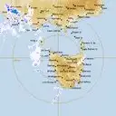 Live West Takone Weather Radar - 512km - Rain Rate