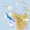 Live West Takone Weather Radar - 256km - Rain Rate