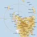 Live West Takone Weather Radar - 256km - Rain Rate