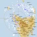 Live West Takone Weather Radar - 256km - Rain Rate