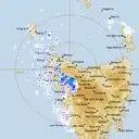 Live West Takone Weather Radar - 256km - Rain Rate