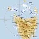 Live West Takone Weather Radar - 256km - Rain Rate