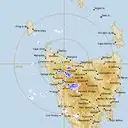 Live West Takone Weather Radar - 256km - Rain Rate