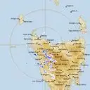 Live West Takone Weather Radar - 256km - Rain Rate