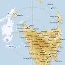 Live West Takone Weather Radar - 256km - Rain Rate