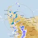 Live West Takone Weather Radar - 128km - Rain Rate