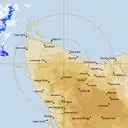 Live West Takone Weather Radar - 128km - Rain Rate