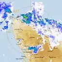 Live West Takone Weather Radar - 128km - Rain Rate