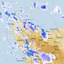 Live West Takone Weather Radar - 128km - Rain Rate
