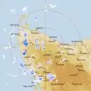 Live West Takone Weather Radar - 128km - Rain Rate