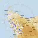 Live West Takone Weather Radar - 128km - Rain Rate