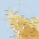 Live West Takone Weather Radar - 128km - Rain Rate