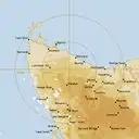 Live West Takone Weather Radar - 128km - Rain Rate