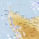 Live West Takone Weather Radar - 128km - Rain Rate