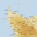 Live West Takone Weather Radar - 128km - Rain Rate