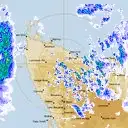 Live West Takone Weather Radar - 128km - Rain Rate