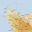Live West Takone Weather Radar - 128km - Rain Rate