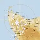 Live West Takone Weather Radar - 128km - Rain Rate