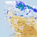 Live West Takone Weather Radar - 128km - Rain Rate