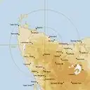 Live West Takone Weather Radar - 128km - Rain Rate