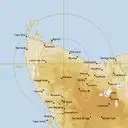 Live West Takone Weather Radar - 128km - Rain Rate