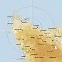 Live West Takone Weather Radar - 128km - Rain Rate