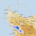 Live West Takone Weather Radar - 128km - Rain Rate
